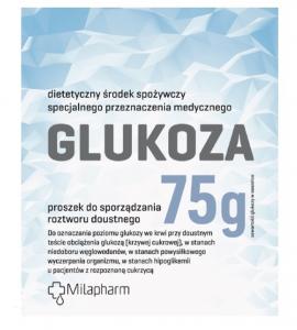 Milapharm Glukoza, 75g