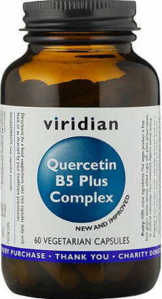 Kwercetyna B5 plus kompleks Quercetin 60 kapsułek Viridian
