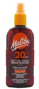 (DE) Malibu Dry Oil Spray Olejek do opalania SPF20, 200ml (PRODUKT Z NIEMIEC)