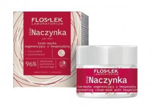 Flos-Lek Stop Naczynka Krem-maska regenerujący z hesperydyną na noc, 50 ml