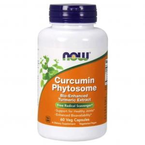 Curcumin Phytosome Kurkuma 500 mg 60 kapsułek NOW FOODS