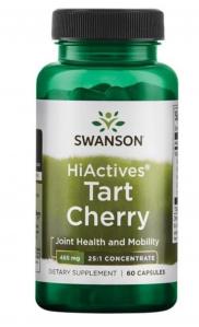 Swanson HiActives Tart Cherry Extract 465 mg 60 kapsułek