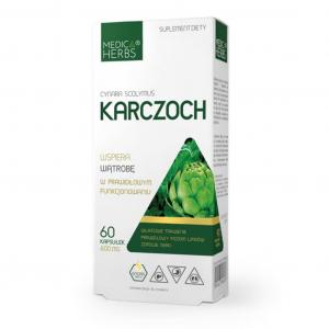 Medica Herbs KARCZOCH 633 mg 60 kapsułek Artichoke