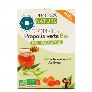 Produkty pszczele - Żelki zielony propolis z miodem i eukaliptusem 45g Bio