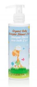 Azeta Bio - Organiczny płyn do mycia ciała i szampon do włosów dla dzieci - 200 ml