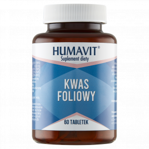 Humavit Kwas Foliowy B6 B12 E 60 tabletek
