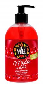 Tutti Frutti mydło w płynie z olejkami owocowymi Wiśnia & Porzeczka 500ml