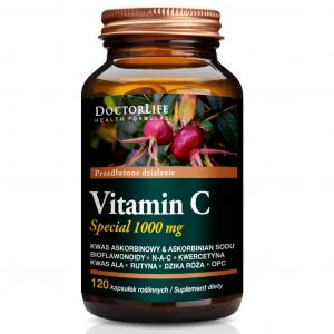 Vitamin C Special 1000mg o przedłużonym działaniu suplement diety 120 kapsułek