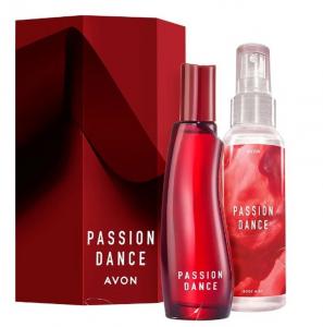 Avon, Passion Dance Zestaw Woda toaletowa 50 ml + Mgiełka 100 ml