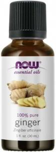 100% Olejek Imbirowy eteryczny Ginger 30 ml NOW FOODS Essential Oils
