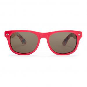 Visioptica by Visiomed France Miami Beach-czerwone Okulary przeciwsłoneczne z polaryzacją