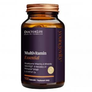 Multivitamin Essential bioaktywne witaminy & minerały suplement diety 100 kapsułek