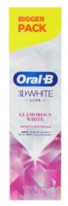 (DE) Oral-B 3D White Luxe Glamorous White Pasta do zębów, 100ml (PRODUKT Z NIEMIEC)