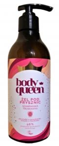 Body Queen Szampańska truskawka Żel pod prysznic, 400 ml