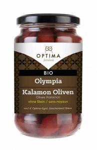 Oliwki czarne Kalamata w zalewie BIO 350 g/ 180 g OPTIMA