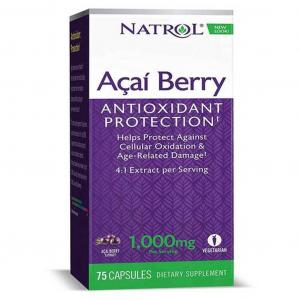 Natrol Acai Berry 1000 mg 75 kapsułek wegańskich