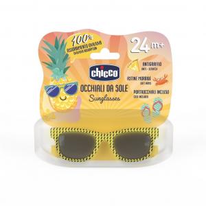 Okulary przeciwsłoneczne z filtrem UV dla dzieci 24m+ Żółte