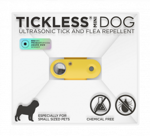 Tickless Pet Mini Ultradźwiękowa ochrona przed kleszczami - Marigold