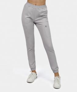 Spodnie medyczne joggery SOFT light grey Light Grey XS