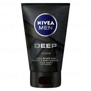 Men Deep Clean żel do mycia twarzy i zarostu 100ml