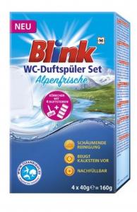 (DE) Blink, Alpenfrische, Zapachowy zestaw do spłukiwania, 160g (PRODUKT Z NIEMIEC)