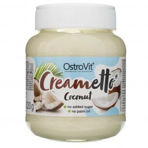 OstroVit Creametto krem kokosowy z wiórkami bez cukru - 320 g