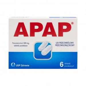 Apap 6 tabletek