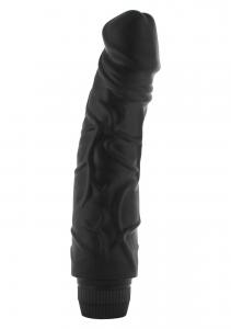 Pleasures Vibrator 22 cm Black