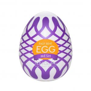Easy Beat Egg Mesh jednorazowy masturbator w kształcie jajka