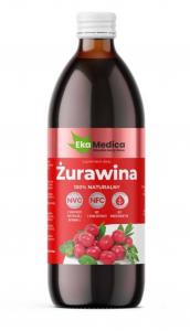 Ekamedica ŻURAWINA sok NFC 100% 500 ml
