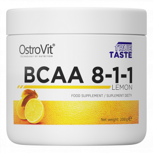 OstroVit BCAA 8-1-1 200 g smak cytrynowy