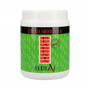 Serical Crema Midollo & Placenta maska z wyciągiem z łożysk roślin do włosów suchych i zniszczonych 1000ml