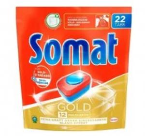 (DE) Somat, Gold, Tabletki do zmywarki, 22 sztuki (PRODUKT Z NIEMIEC)
