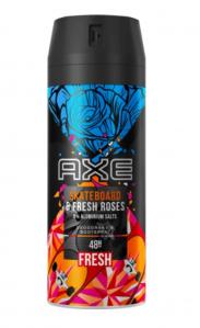 (DE) Axe, Dezodorant w sprayu Fresh Rose, 150 ml (PRODUKT Z NIEMIEC)