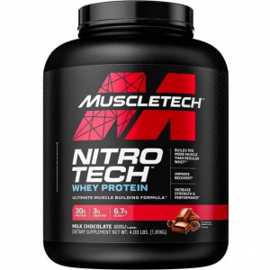 MuscleTech Nitro Tech Białko o smaku mlecznej czekolady - 1810 g