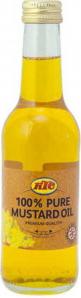 Olej musztardowy z nasion gorczycy 100% Mustard seed oil 250ml KTC