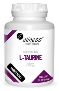 Aliness L-Taurine 800 mg 100 kapsułek