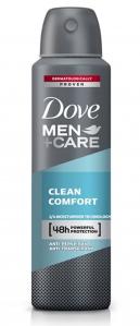 Dove Men, Dezodorant, Clean comfort, 150 ml (HIT)