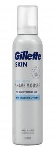 (DE) Gillette Skin Ultra Sensitive Pianka do golenia z masłem shea i witaminą E, 240ml (PRODUKT Z NIEMIEC)