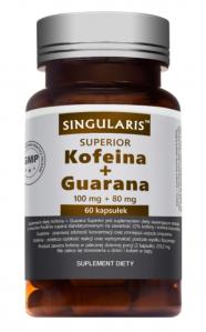 Singularis Superior Kofeina + Guarana 60 kapsułek
