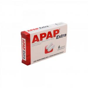 Apap Extra 6 tabletek