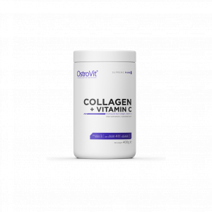OstroVit Pure Collagen+ Vitamin C 400g KOLAGEN WITAMINA C
