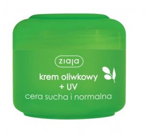 Ziaja Oliwkowa, Krem naturalny, oliwkowy+UV, 50ml