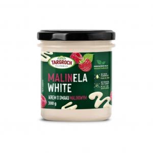 Krem MALINELA WHITE - o smaku malinowym - słoik szkło 300 g Targroch