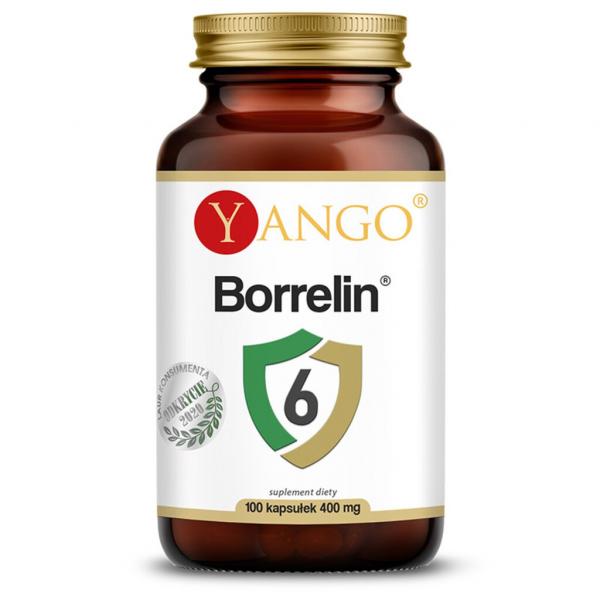 YANGO Borrelin - wsparcie przeciwko boreliozie- suplement diety- 100 kapsułek
