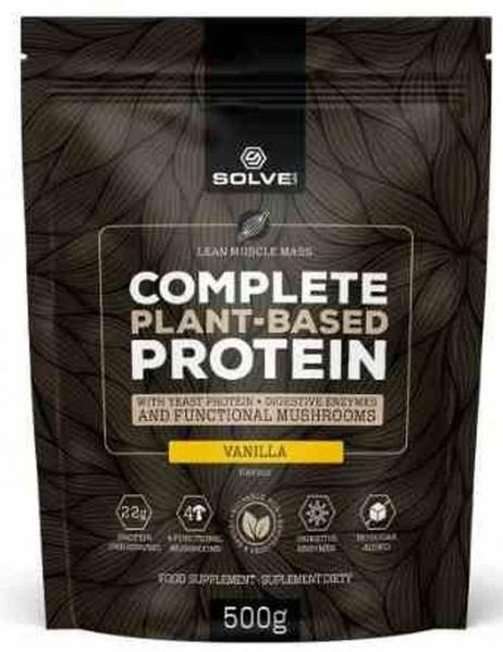 SolveLabs Complete Plant-based Protein 500g o smaku waniliowym