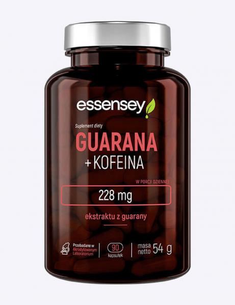 Essensey Kofeina + Guarana 90 kapsułek