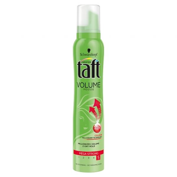Taft, Pianka do włosów, Volume mega, 200 ml (HIT)