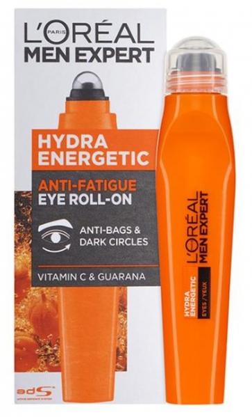 (DE) L´Oréal, Men Expert Hydra Energetic Anti-Fatigue Eye, Roller pod oczy, 1 sztuka (PRODUKT Z NIEMIEC)
