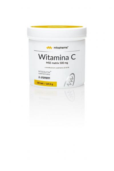 Dr. Enzmann Witamina C MSE matrix 500 mg - 180 tabletek
